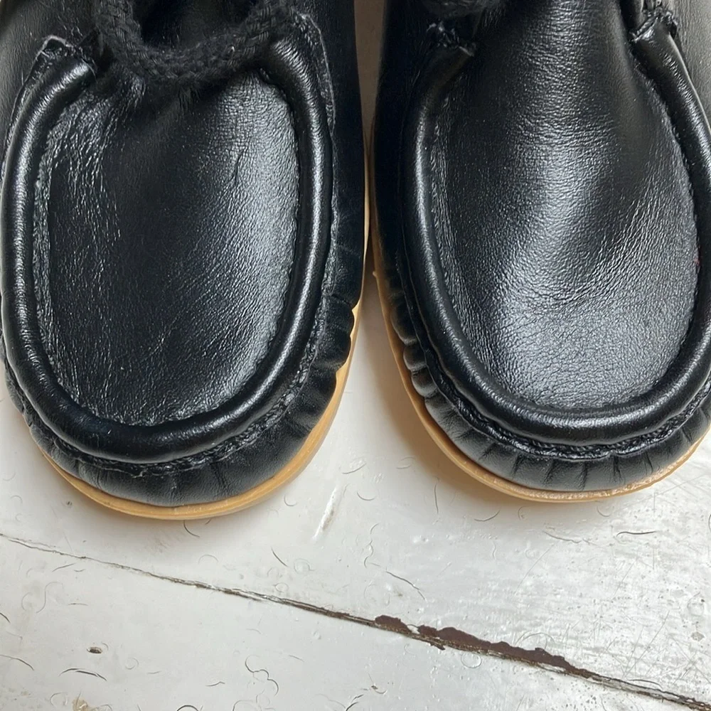 Comfort Club Vintage Style Black Woman’s Sz 6 Made in USA Lace up Shoes NWT